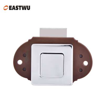 RV Caravan Motorhomes Trailer Cabinet door square push  lock metal handle furniture  drawer cabinet lock